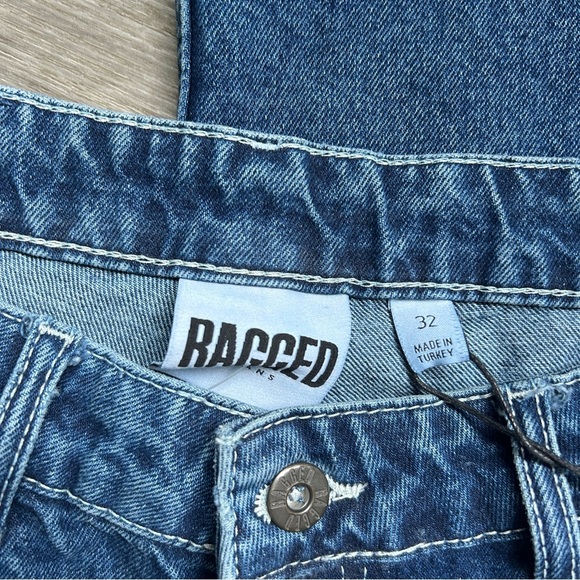 The Ragged Priest Distressed Medium Wash Jeans Boxset Dad Jeans - Picture 4 of 4